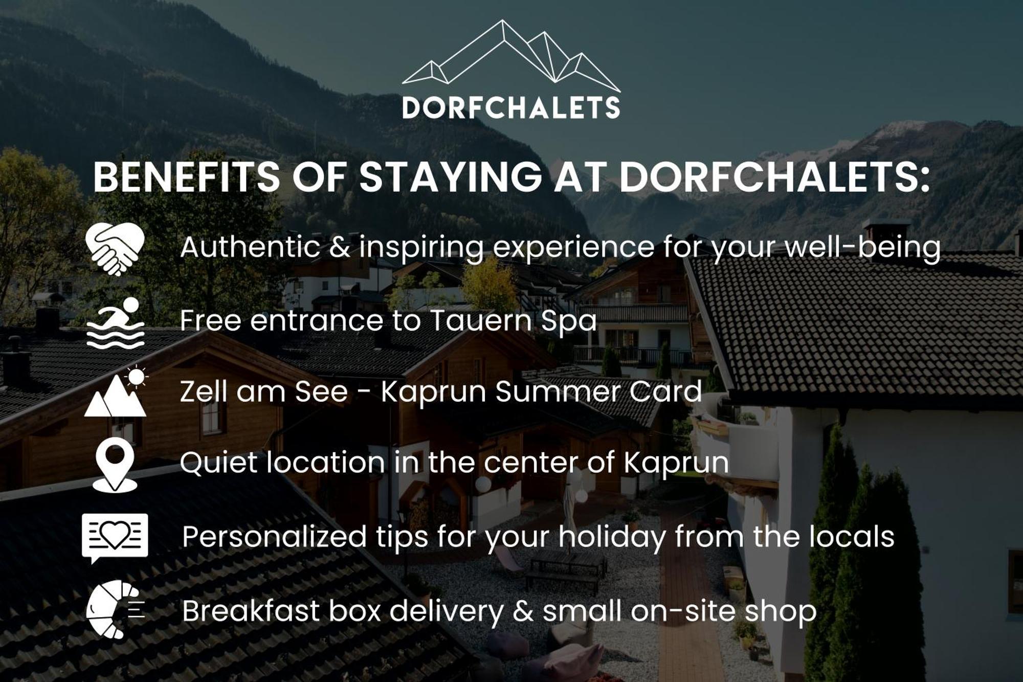 Dorfchalets & Apartments - Authentic Experience In Centre Of Kaprun Including Tauernspa And Summercard Eksteriør bilde